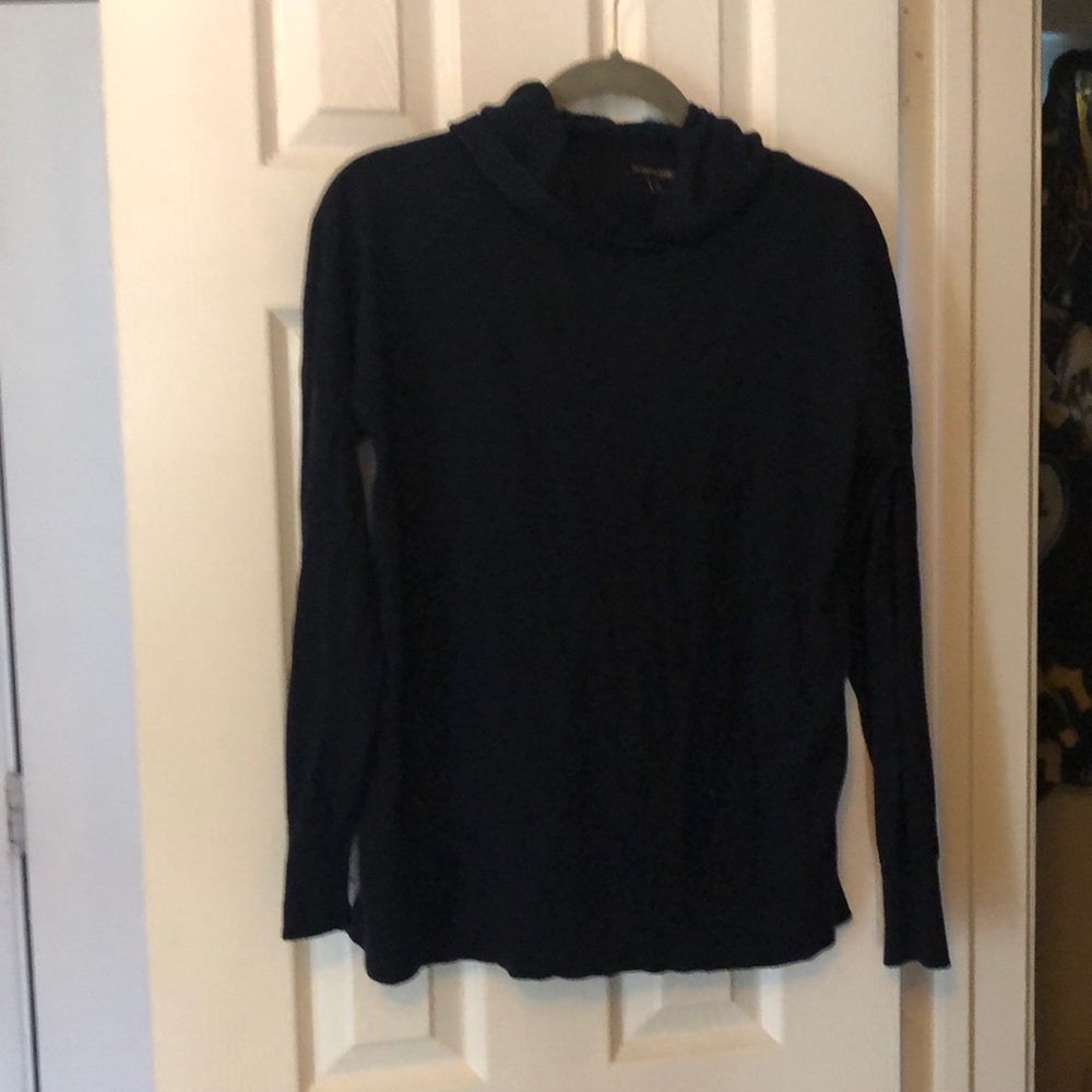 Dressy knit hoodie